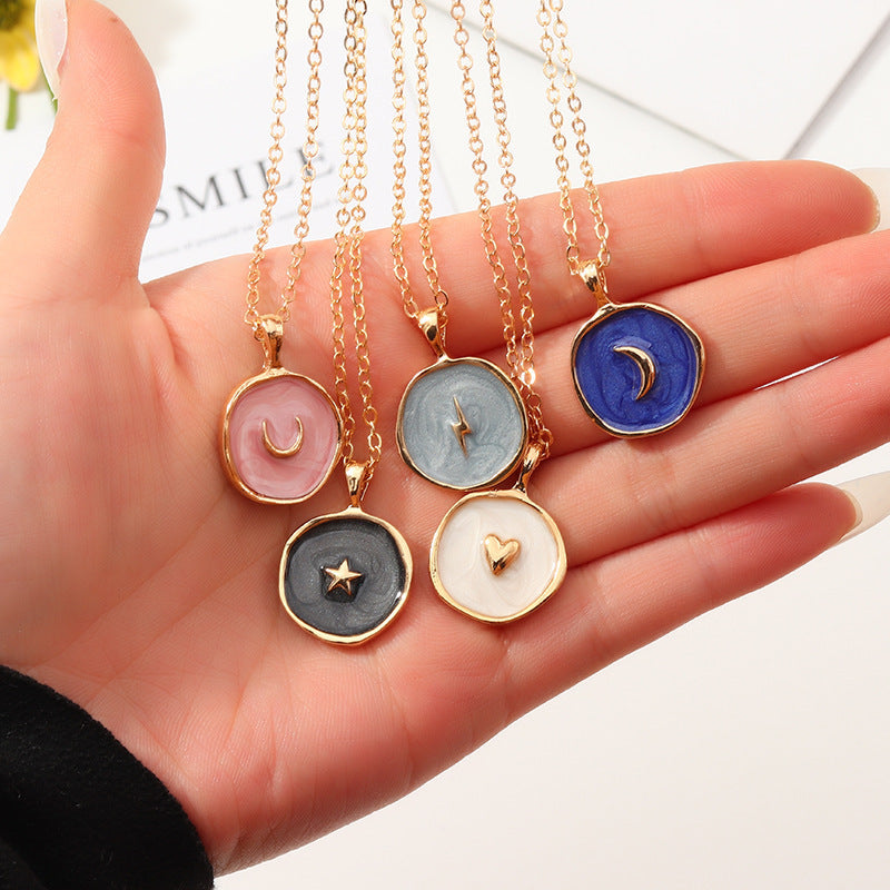 Love Moon Lightning Necklace