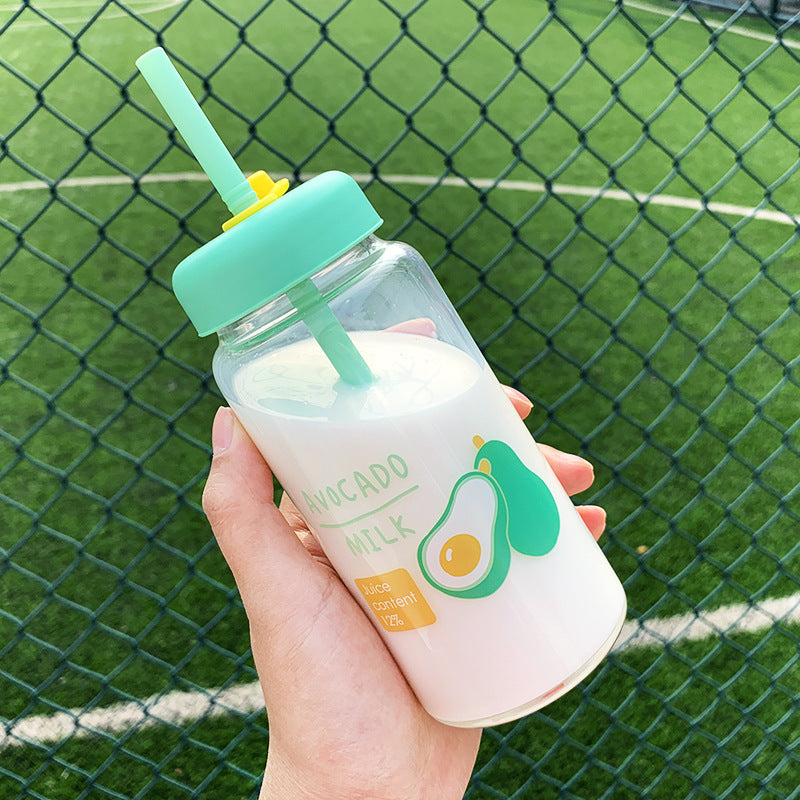 High borosilicate glass water cup