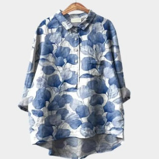 Women's New Amazon AliExpress Loose Printed Round Neck Casual Plus Size Women's Clothing
