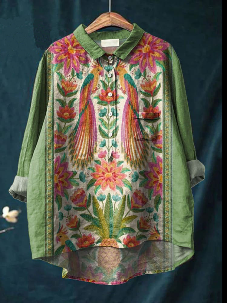 Women's New Amazon AliExpress Loose Printed Round Neck Casual Plus Size Women's Clothing