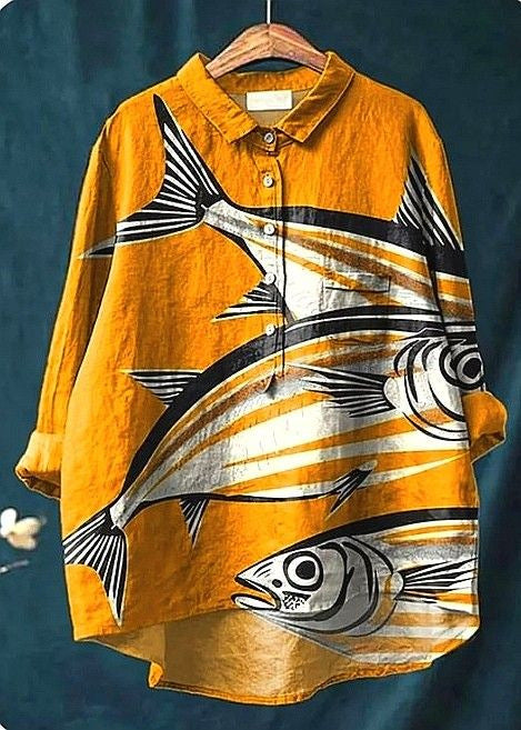 Women's New Amazon AliExpress Loose Printed Round Neck Casual Plus Size Women's Clothing