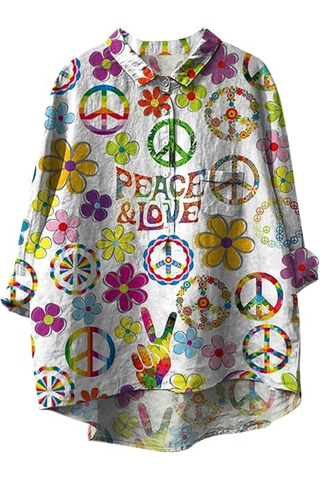 Women's New Amazon AliExpress Loose Printed Round Neck Casual Plus Size Women's Clothing