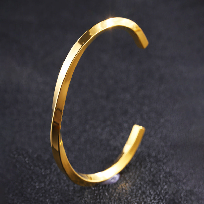 European And American Mobius Silver Bracelet For Women